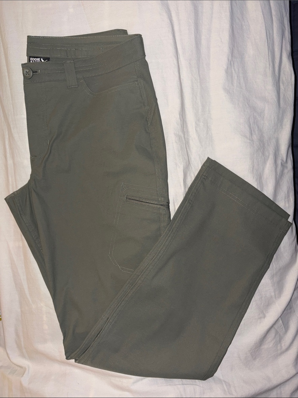 NEW Sz 10 Eddie Bauer water resistant Outdoors Cargo Pants